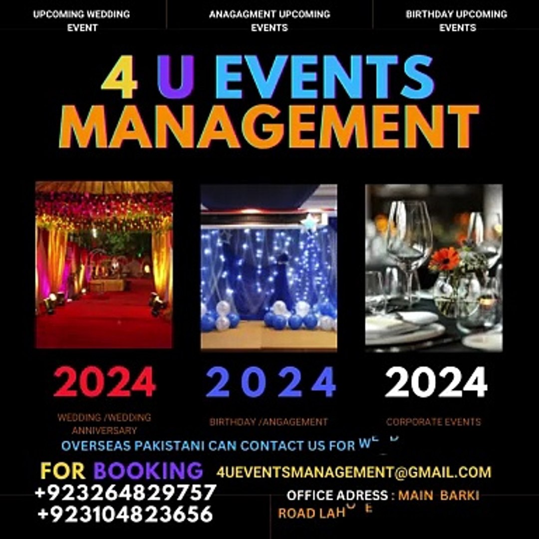 4 U Events Management