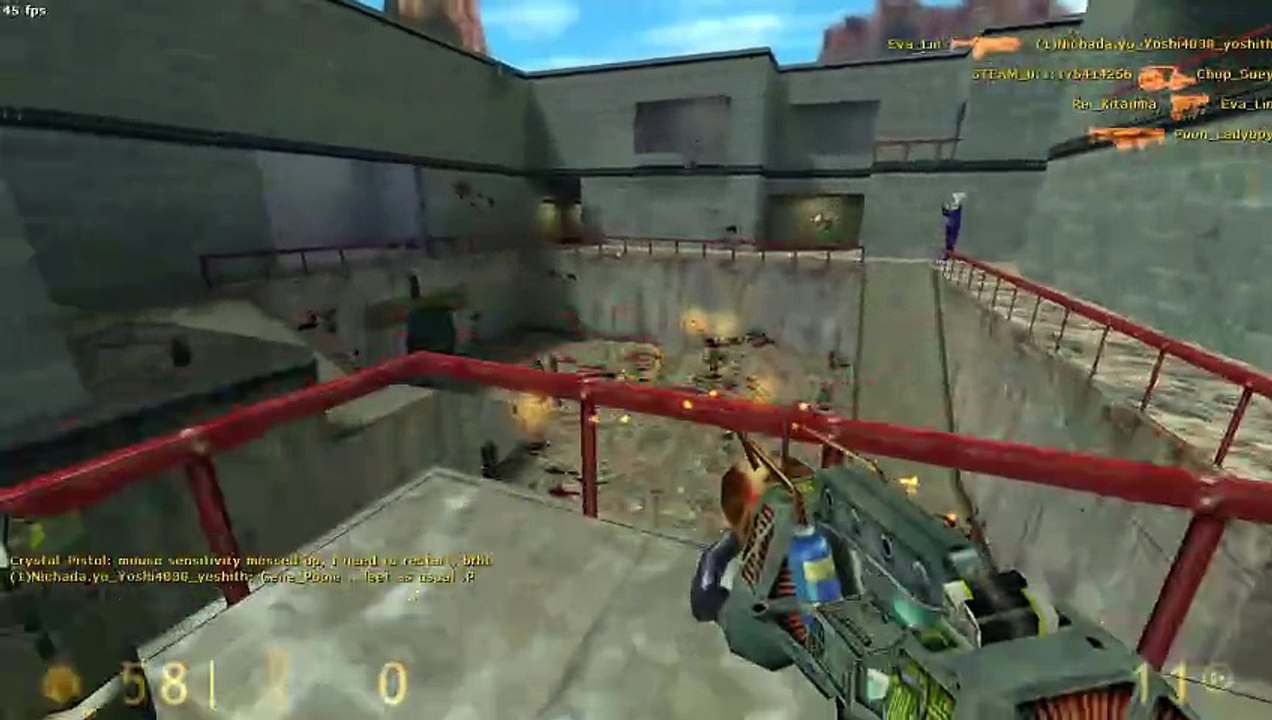 Half-Life 25th Anniversary multiplayer crossfire gameplay 2024-07-23 17-01-11-436