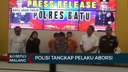 Pasangan Sejoli Pelaku Aborsi Ditangkap Polisi