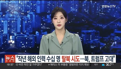 리일규 "작년 해외인력 수십명 탈북 시도…북, 트럼프 고대"