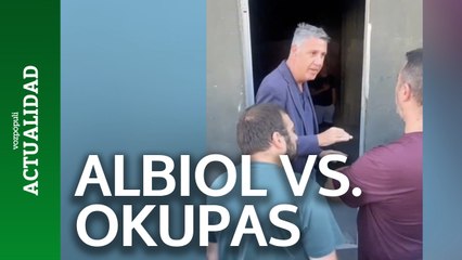 Albiol se enfrenta a unos okupas en Badalona