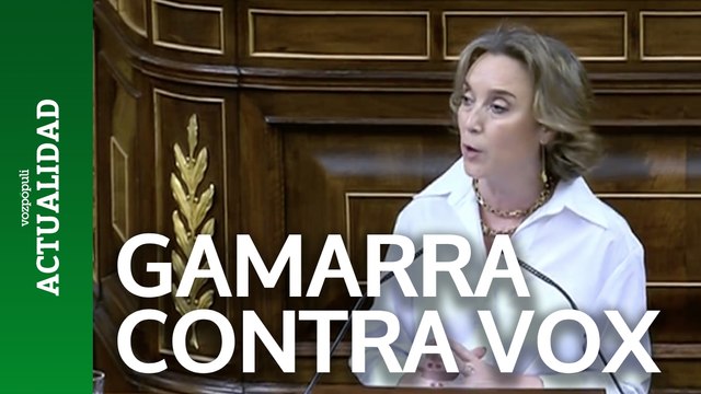 Cuca Gamarra advierte a Vox de sus peligrosas amistades