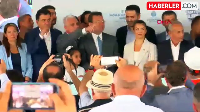 İstanbul Büyükşehir Belediye Başkanı Ekrem İmamoğlu, İETT Başakşehir Kayabaşı Garajı'nın temel atma töreninde konuştu