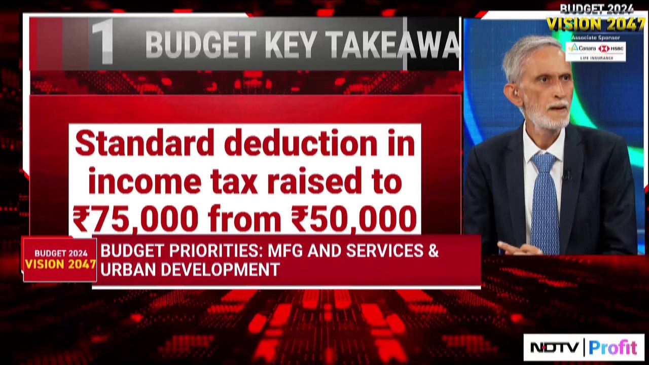 Aditya Birla Sun Life AMC's A Balasubramanian Discusses Budget 2024 Impact on Employment, Rural Economy, and New Tax Regime | NDTV Profit