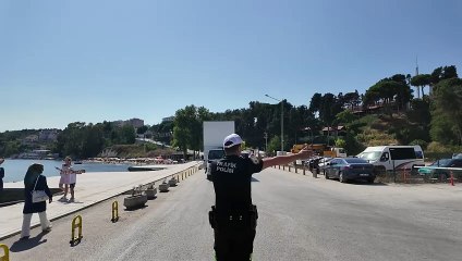 Ağır tonajlı araçlara yönelik denetimler devam ediyor