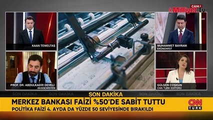 Merkez Bankası'nın faiz kararı belli oldu