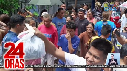 Nasa 1,000 pamilyang binaha sa Brgy. Pamucutan at Ayala, Zamboanga City, tinulungan ng GMKF | 24 Oras