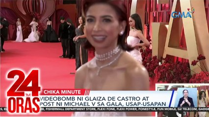 Video-bomb ni Glaiza de Castro at post ni Michael V sa Gala, usap-usapan | 24 Oras
