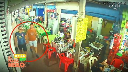 scz Motociclista es encerrado por delincuentes