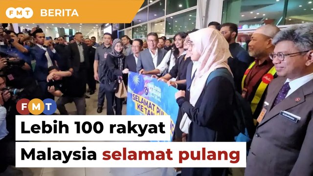 Lebih 100 rakyat Malaysia dibawa keluar dari Bangladesh tiba di KLIA