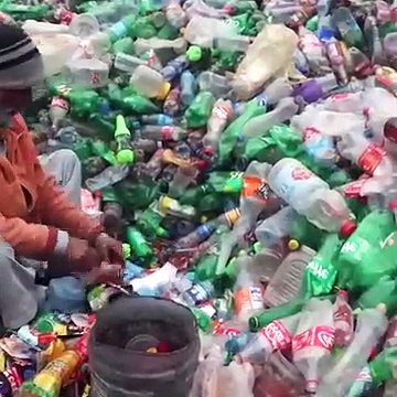 How They Recycle Waste Plastic Bottles Manufactured New Bottles