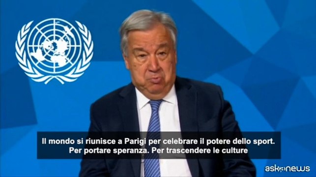 Parigi 2024, Guterres: Deporre le armi durante le Olimpiadi