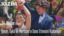 Demir, Öykü ve Mertcan'ın dans etmesini kıskanıyor - Kızım 34. Bölüm (Final)