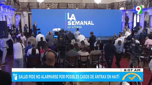 Salud Pública pide no alarmarse por posibles casos de ántrax en Haití | El Despertador