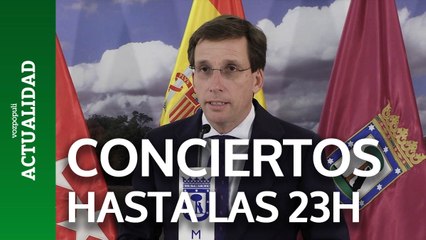 Almeida aclara la situación respecto al ruido por los conciertos en el Bernabéu