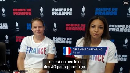 Paris 2024 - Cascarino : "La finale se fera à Paris, donc c'est l'objectif"