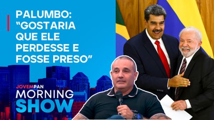 LULA diz que MADURO deve aprender a PERDER; Delegado Palumbo SOLTA O VERBO