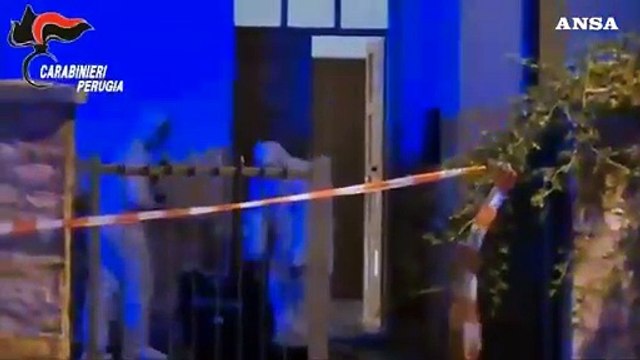 Spoleto, giovane ucciso a coltellate per strada: i rilievi sul luogo dell'omicidio