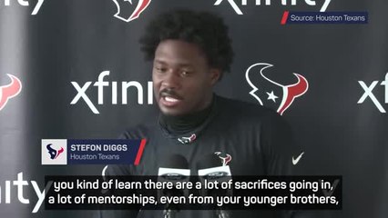 Father's death helped me become a leader - Diggs