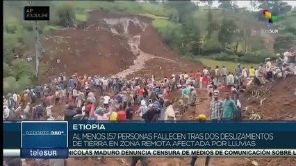 Reporte 360° 23-07 Más de 150 muertos por deslaves en Etiopía