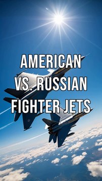 American vs. Russian Fighter Jets