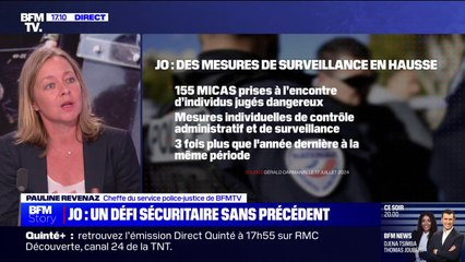 Pour la période des JO, 155 personnes font l'objet d'une Micas, une mesure individuelle de contrôle administratif et de surveillance