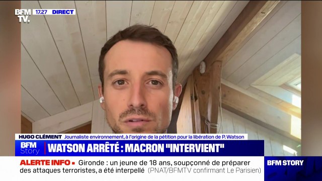 Paul Watson arrêté au Groenland: On ne peut pas faire confiance au Japon pour respecter les droits du principal défenseur des baleines dans le monde , affirme Hugo Clément