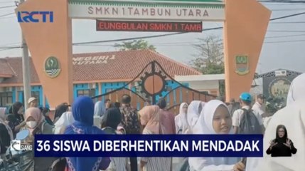 36 Siswa Dikeluarkan dari Sekolah, Orang Tua Murid Gembok Pagar SMKN 1 Tambun Utara
