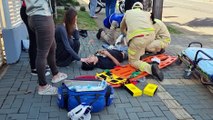 Jovem fica ferido em acidente no Nova Cidade, em Cascavel