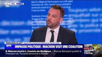 Emmanuel Blairy (RN): "Je compte sur (le NFP) pour abroger la réforme" des retraites