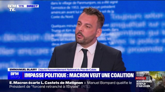 Emmanuel Blairy (RN): Je compte sur (le NFP) pour abroger la réforme des retraites