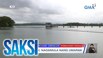 Panayam kay Richard Orendain, Hydrologist ng PAGASA | Saksi