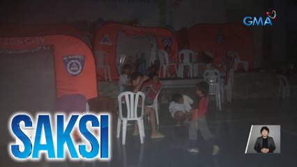 Saksi: (Part 2) Brownout sa evacuation center; Marikina River update; Magkakaanak, patay sa landslide