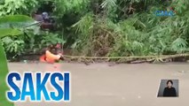 Pamilya, sinagip sa gitna ng rumaragasang baha | Saksi