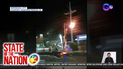 Nasunog na poste, nagdulot ng 2 oras na brownout | SONA