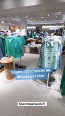 Soldes : on cherche les prix bas