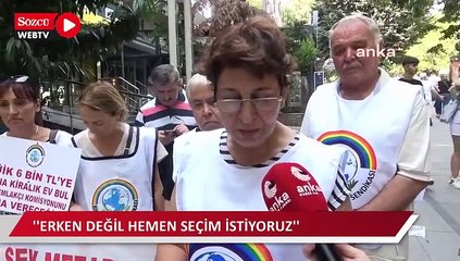 "Bize kemer sıkın diyenler şatafat içinde, lüks lokantalarda yiyip içiyorlar"