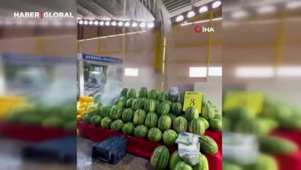 İnegöl'de dolu ve sağanak: Vatandaşlar hazırlıksız yakalandı