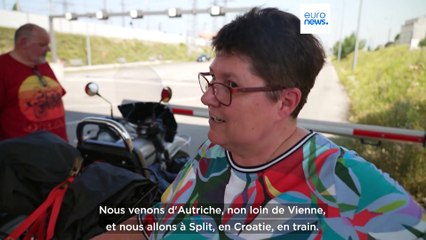 Transports : à bord d'un un auto-train qui relie l'Autriche et la Croatie