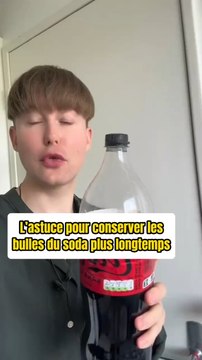 Comment conserver les bulles dans le soda