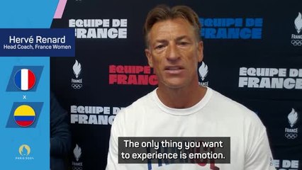 Download Video: Departing Renard hopes to 'experience the greatest emotions possible' at Olympics