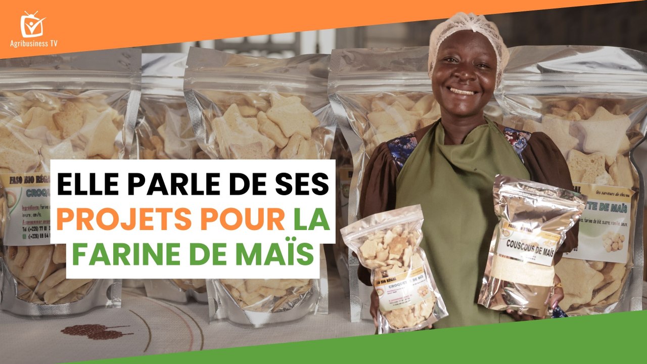 Burkina Faso : Elle parle de ses projets pour la farine de maïs