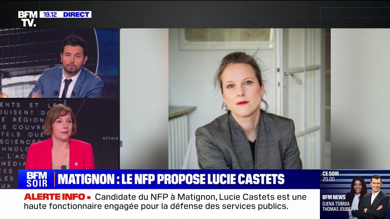 Lucie Castets, candidate du NFP à Matignon: "Une future Première ministre d'excellente qualité", juge Sarah Legrain (LFI-NFP)
