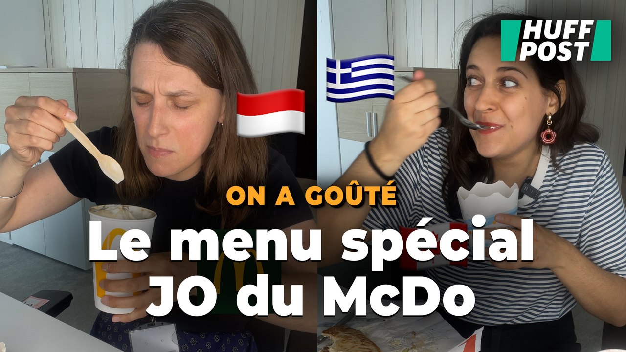 Le HuffPost a goûté le menu spécial jeux olympiques du McDo