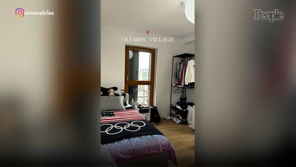 Simone Biles Shares Glimpse of Her Room in Paris Olympic Village — Plus Team USA's Ralph Lauren Tracksuits