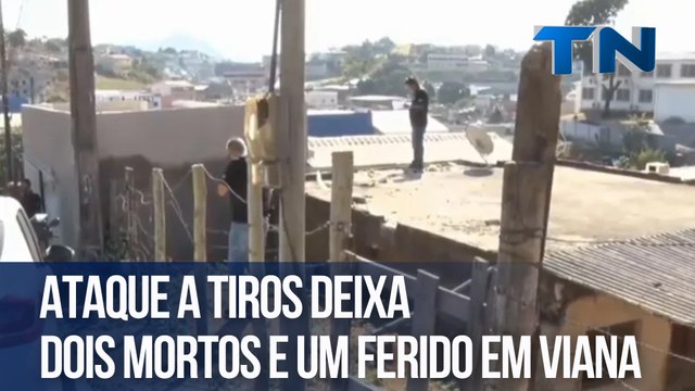 Ataque a tiros deixa dois mortos e um ferido em Viana