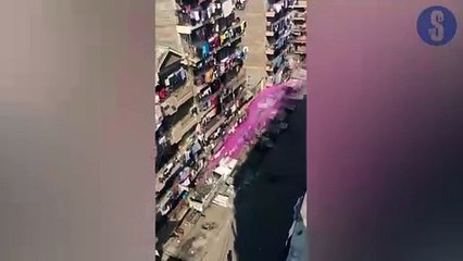 Pipeline: Police drive water cannon into residences to disperse protesters