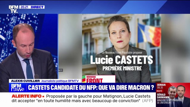 Lucie Castets, candidate du NFP à Matignon: Le sujet n'est pas là , balaie Emmanuel Macron