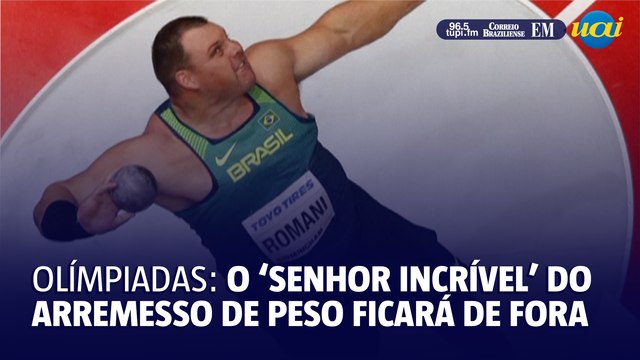 Olimpíadas: O 'Senhor Incrível' do arremesso de peso ficará de fora