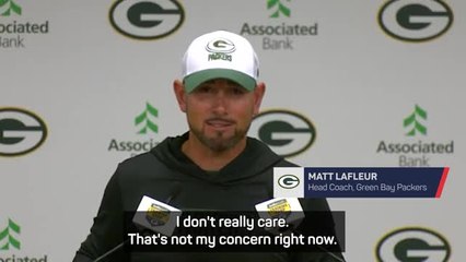 LaFleur 'doesn't care' about possible 18-game NFL season